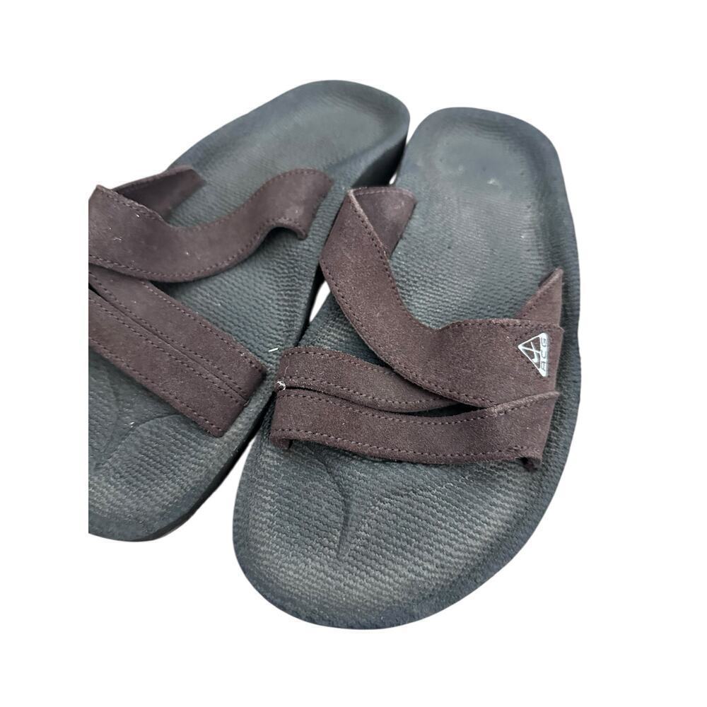 Nike ACG Men's Brown Black Grind Sport Slip On Slide Sandals Size 7